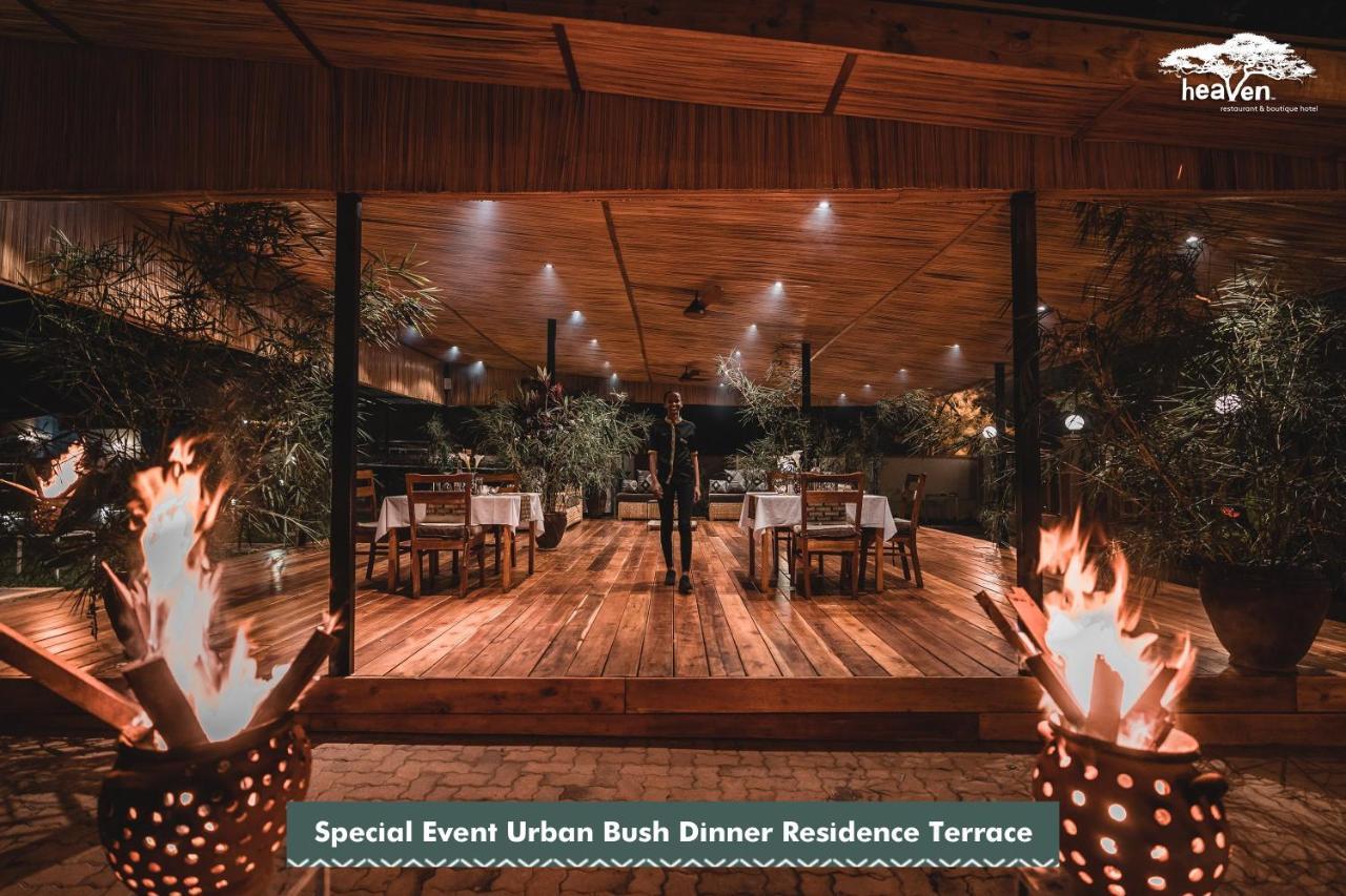 Heaven Restaurant & Boutique Hotel Kigali Exterior foto